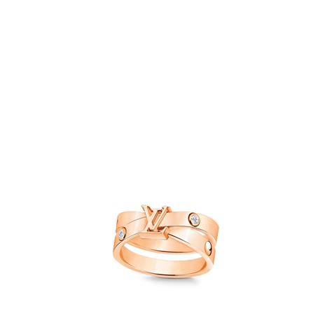 louis vuitton empreinte ring 18kt gold|EMPREINTE RING, PINK GOLD .